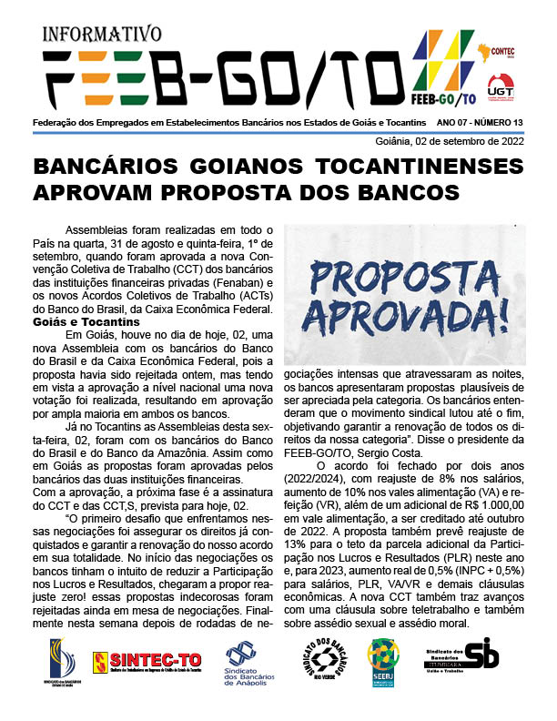 Sindicato dos Bancários no Estado de Goiás